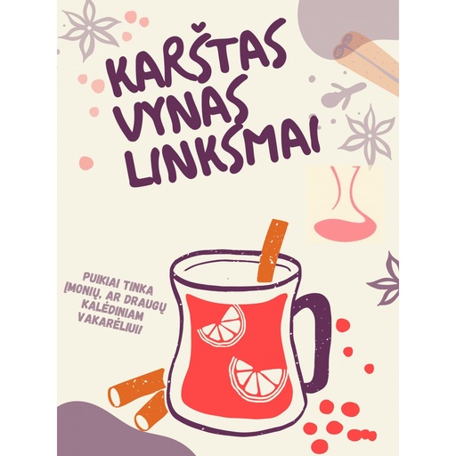 Paskaita: Karštas vynas linksmai
